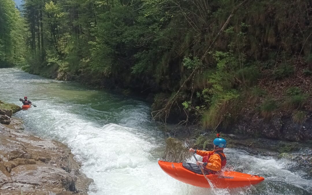 Kajaken Rund um Salzburg WW III/IV